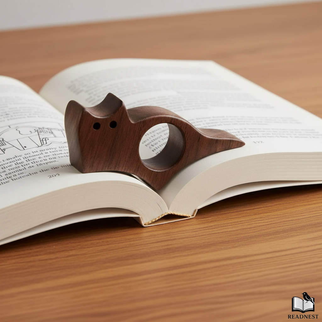 Daumen-Seitenhalter aus Holz 