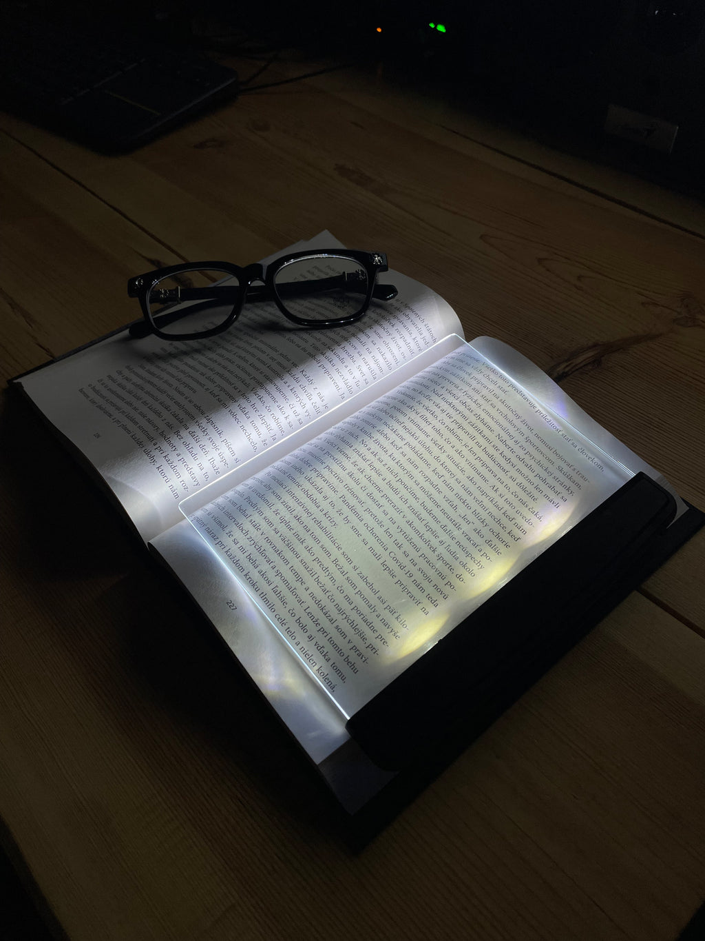 LED Panel Book Light Eye Protection