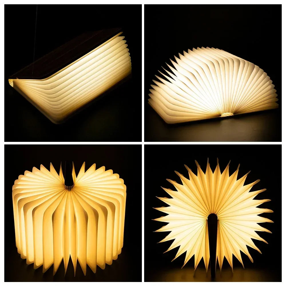 Lumina Book Folding LED Night Light