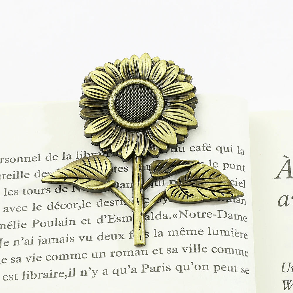 Vintage motýl vážka knižní spona