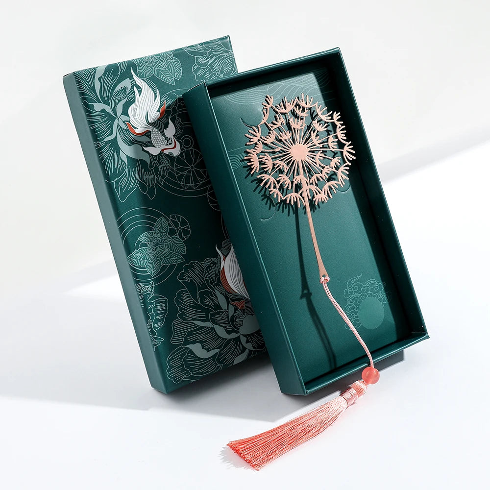 Vintage Flower Leaf Book Marks