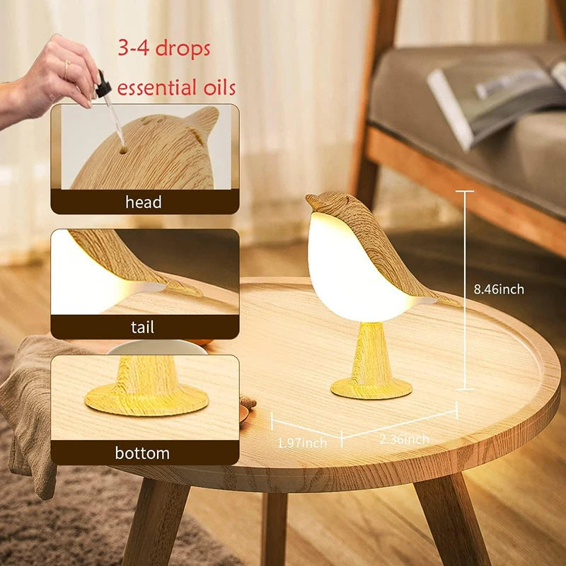 The Bird Lamp Touch Control