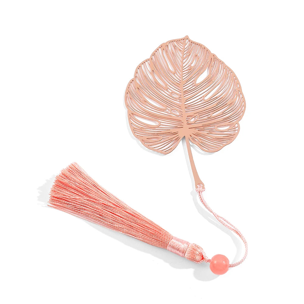 Vintage Flower Leaf Book Marks