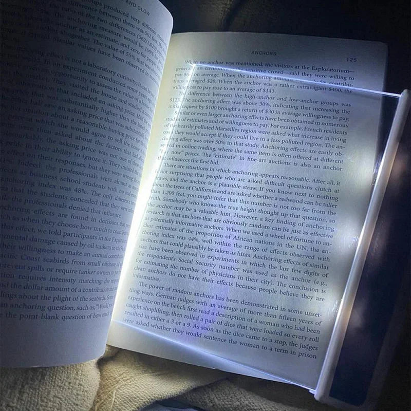 LED Panel Book Light Eye Protection