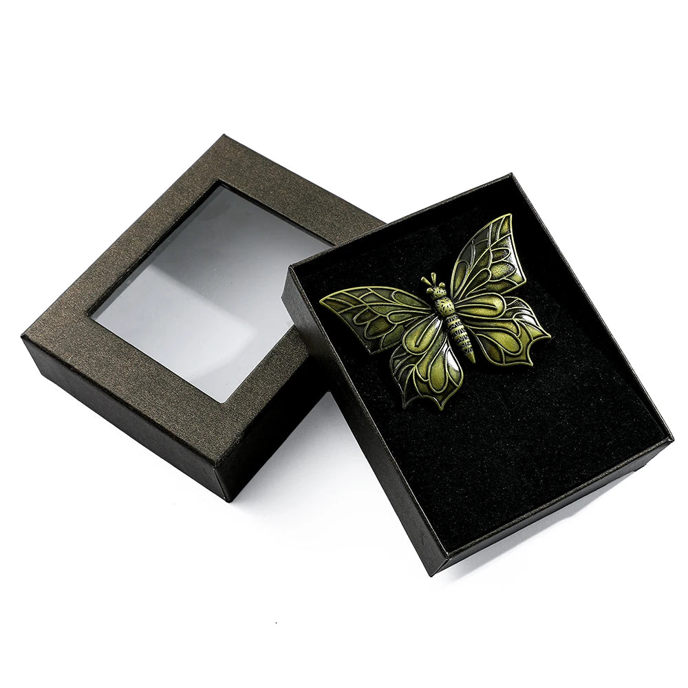 Vintage Schmetterling Libelle Buchclip