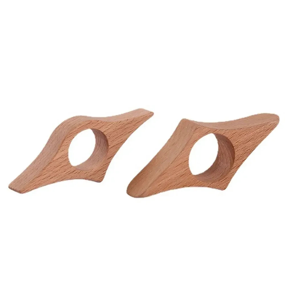 Daumen-Seitenhalter aus Holz 