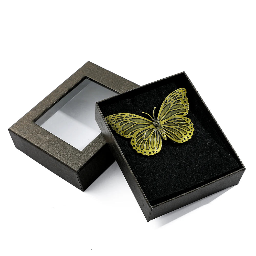 Vintage Schmetterling Libelle Buchclip