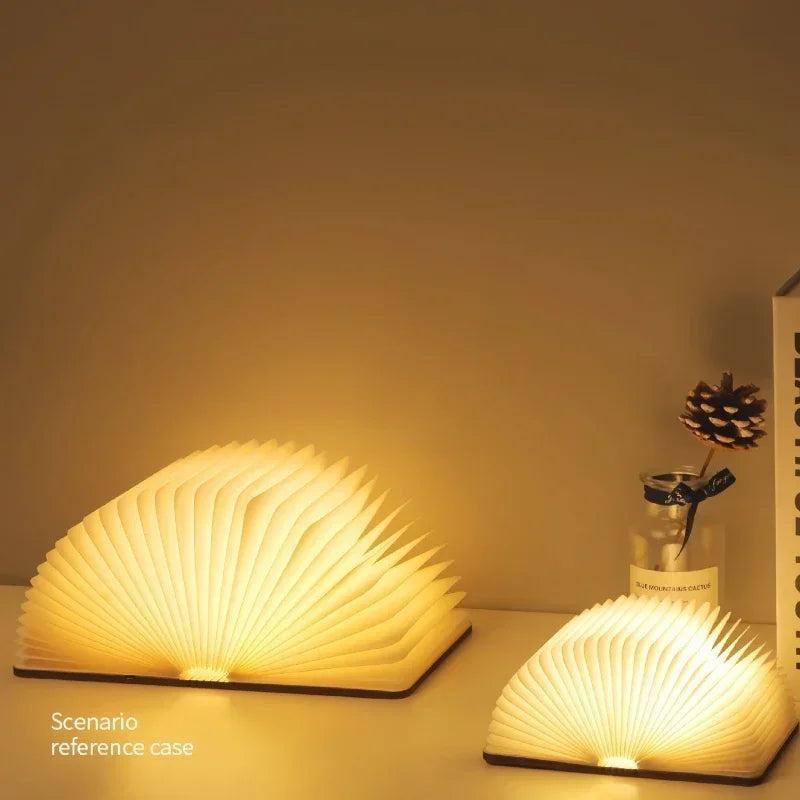 Lumina Book Folding LED Night Light