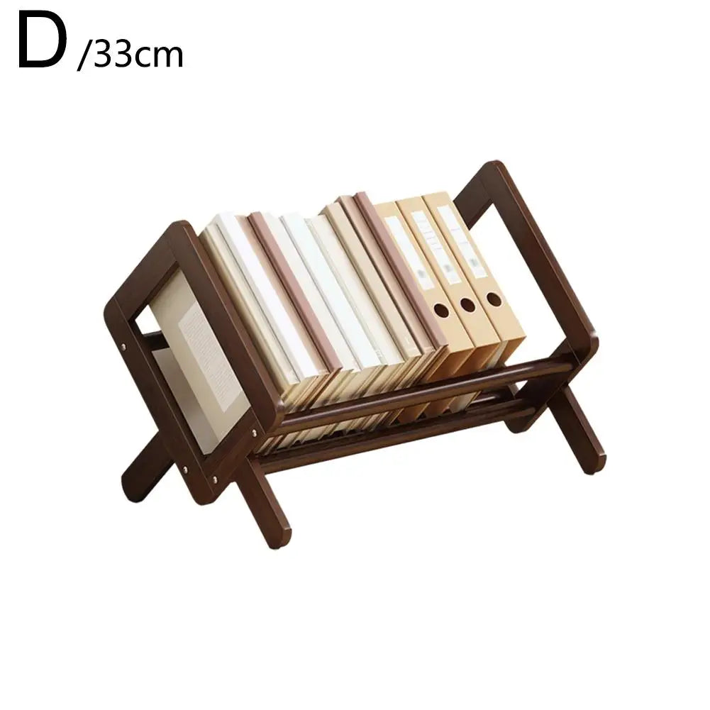 Bambus-A-Rahmen-Bücherregal