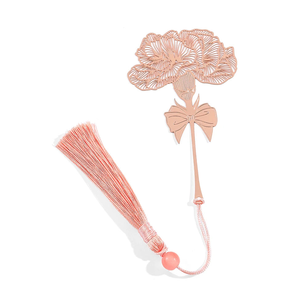 Vintage Flower Leaf Book Marks