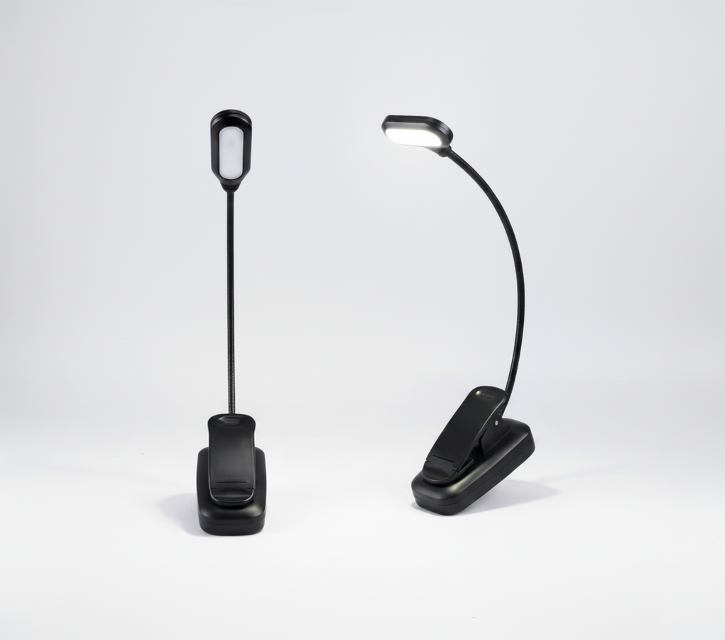 Knižní svítilna pro čtení, která chrání oči